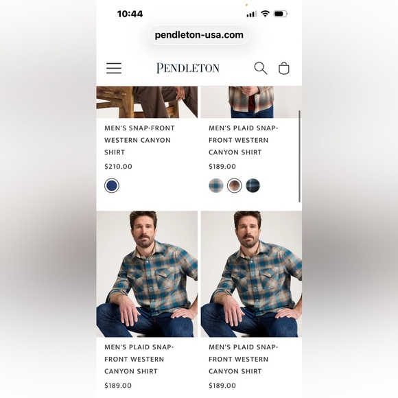 VTG PENDLETON Men XL High Grade Western Wear CANYON Shirt Virgin Wool Snap Front - Picture 5 of 16